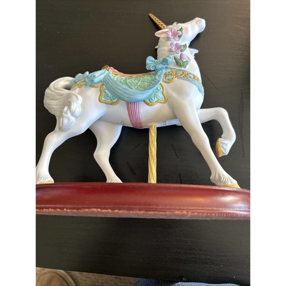 Lenox Carousel Collection Set of 3 Horse Porcelain Figurines Collectible Vintage - Picture 7 of 16